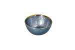 Blue & Gold Rimmed Bowl 12CM WY102