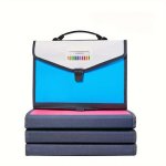 Portable Legal-size Expanding Document Folder With Handle