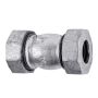 - Johnson Coupling Galv 40MM - 2 Pack