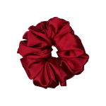 Silk Scrunchie - Maroon