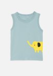 PoP Candy Printed Vest-light Blue