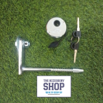 Toyota Hilux Revo Fortuner Spare Wheel Locks For 2016-2026 With 2 Keys