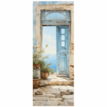 Tear Resistant Door Print Ocean View Door