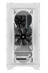3000D Airflow Atx Mid-tower Tempered Glass PC Case - White