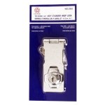 Hasplock 100MM Chrome Plated 260 Starwheel Carded