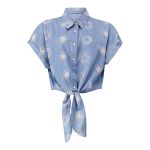 Embroidery Denim Shirt