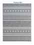 Bk Carpets - Aztec Indoor & Outdoor Rug - 1.6M X 2.3M - Grey & White