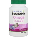Clicks Essentials Omega 3 6 & 9 Softgels 30 Softgels