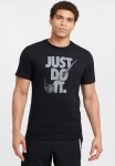 Nike Dri-fit Camo Jdi Ss Tee - Black