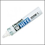 Elite Large Chisel Point Marker – White – X100WL