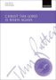 Christ The Lord Is Risen Again   Sheet Music Vocal Score