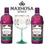 Gin X Maxhosa Limited Edition Copa Glass - 2 X Blackcurrant Royal