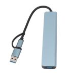 8-IN-1 Usb-c Hub 4K HD USB3.0 Card Reader For Laptop pc