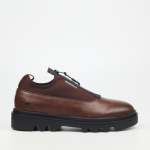 Vinchey 3 Faux Leather Lycra - Chocolate - Chocolate 7