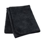 200GSM Woven Microfibre Cloth – 38CM X 38CM Black Each – CLMI-1028
