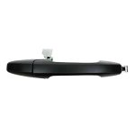 Trq Passenger Side Exterior Door Handle Black Compatible With 2006-2011 Honda Civic