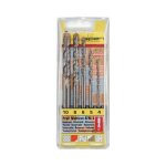 Alpen Drill Bit Set Multicut 5PC Hex Shank