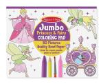 Melissa Princess And Fairy Jumbo Coloring Pad
