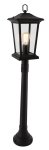 Aluminium Standing Lantern With Clear Glass