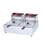 Minhaj – 6L+6L Double Tank Electric Fryer