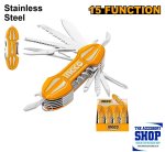 Knife Multi-function 9.5 Cm 15 Functions Ingco HMFK8158