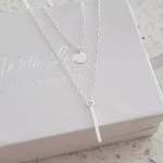 Camryn 925 Sterling Silver Layered Dainty Necklace