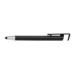 BP7124 - 3 In 1 Ballpoint Pen With Stylus And Phone Stand Black Std