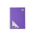 A5 Wirobook 80PG Neon Violet