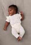 2-PIECE Cotton Jersey Set - White Multi