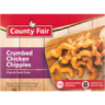 County Fair Frozen Crumbed Chicken Chippies 400G