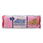 Super Creams Biscuits 125G - Creamy Strawberry