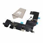 Charging Port Replacement For Iphone Se Black Gvkvgih Replacement Charging Port Dock Connector Flex Cable For Iphone Se Se Black