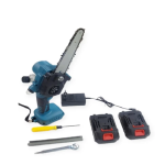 Ashcomonline Electric Rechargeable Chain Saw With 2 X 25V 7500MAH Battery 6 Cordless Chainsaw