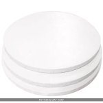 Thick Round Cake Board 10" 254MM D – White
