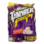 Frimax Thunder Pop-t-corn White Cheddar Flavoured 50X20G