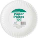 230MM Paper Plates 100 Pack