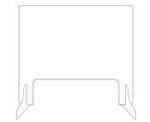 Casey Self Supporting Protective Transparent Barrier