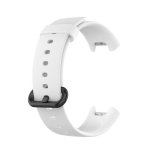 For Xiaomi Mi Watch Lite Redmi Watch Silicone Replacement Strap Watchband Size: One Size White