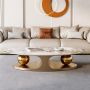 Efurn - Aira Luxurious Coffee Table Gold