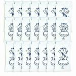 Sydney 100 Pack 10 Lb Ice Bags With Drawstring Heavy-duty Food Storage Bags