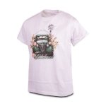 WBG104 White Fermers Market Girls Tee - 13 To 14