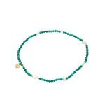 Malachite Beaded Anklet