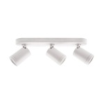 Glow Trio Spotlight 3-LIGHT Surface Bar Twist & Lock White Finish