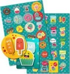 Reward Sticker For Girls Afrikaans 88 Stickers - A5 Sheets
