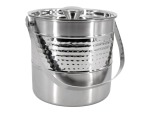 Bar Butler Ice Bucket Hammered With Lid 2.7L 155MM DIAX165MM