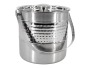 Bar Butler Ice Bucket Hammered With Lid 2.7L 155MM DIAX165MM