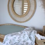 Fitted Sheet For Changing Basket Sage Green