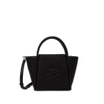 K autograph Small Tote Bag -black nickel