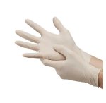Examination Gloves Latex Powdered 10 Boxes