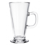 Clear Glass Mug V-shaped Latte Mug 290ML Set Of 6